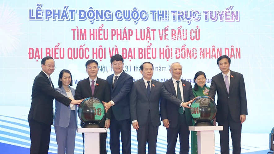 Phát động cuộc thi tìm hiểu pháp luật về bầu cử